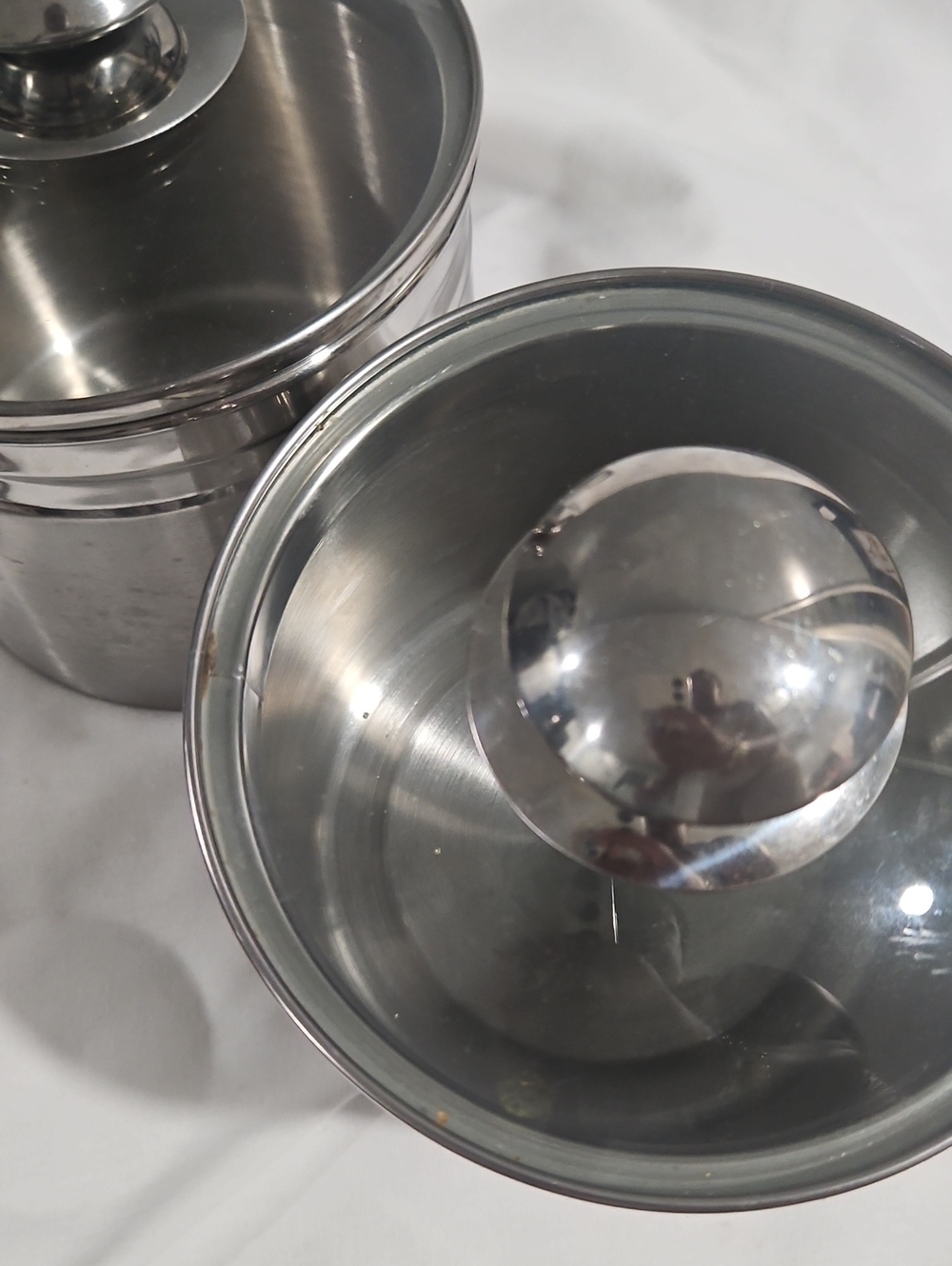 Mainstays Stainless Steel Canister Set - Silver